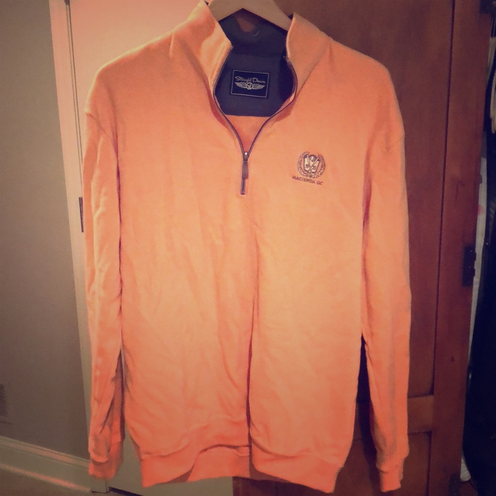 High end golf sweater